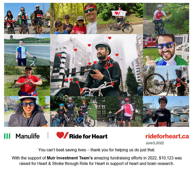 Manulife Heart Stroke Ride