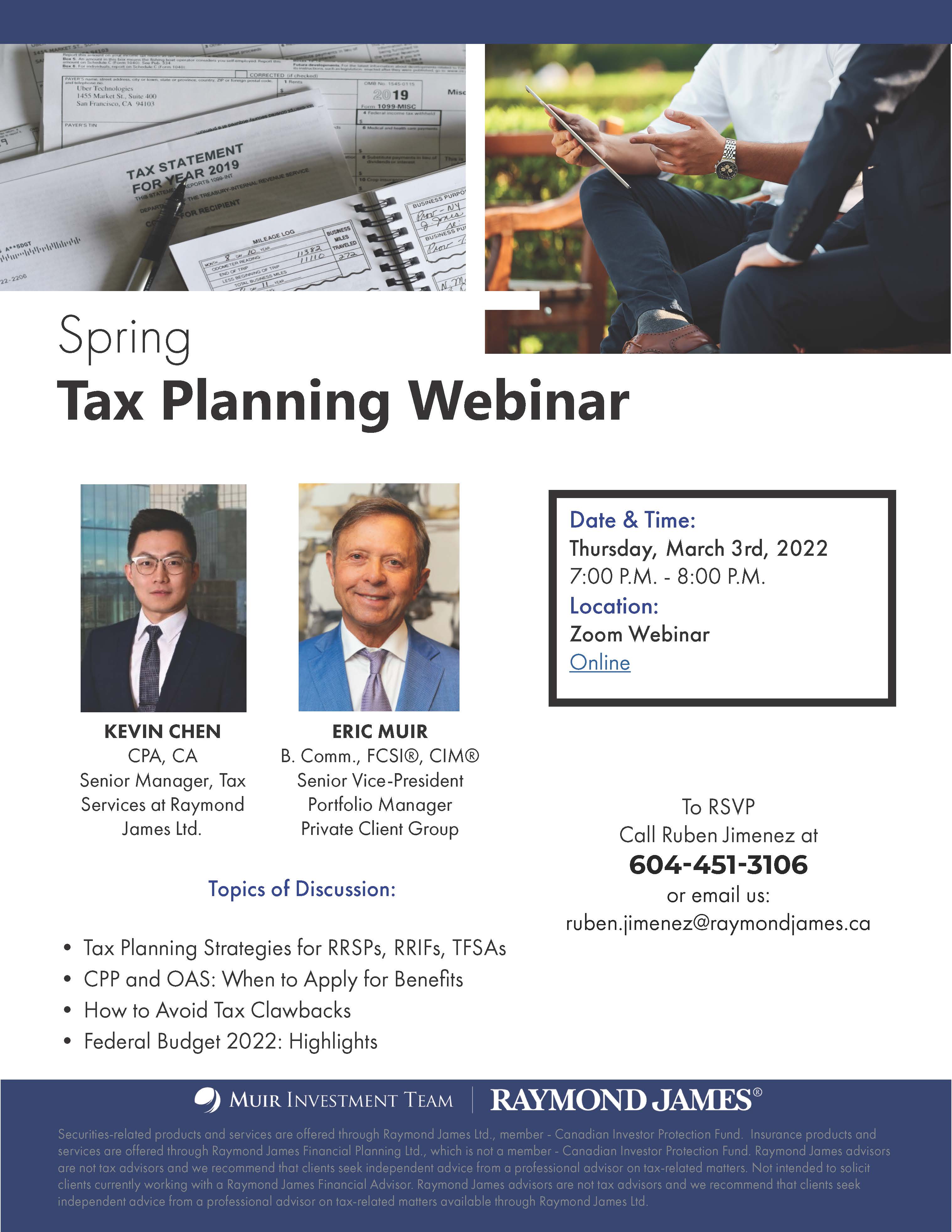 Tax Planning - March 2022